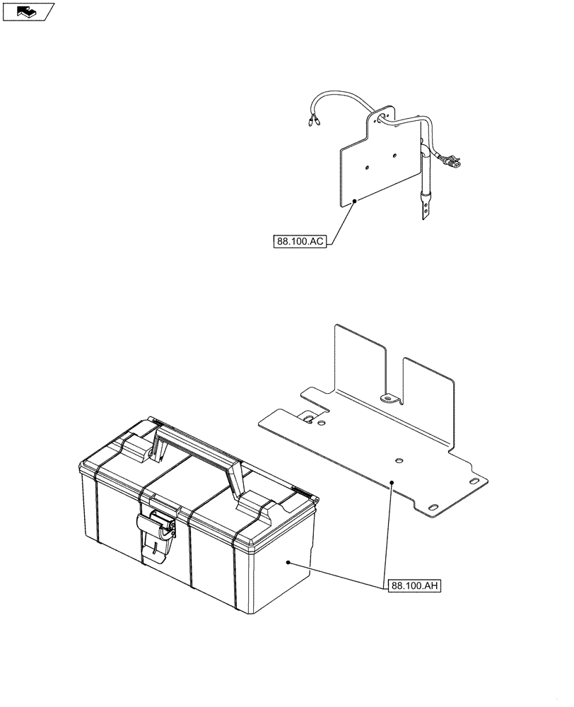 Схема запчастей Case IH MAXXUM 130 - (88.000.00) - SECTION INDEX - ACCESSORIES (88) - ACCESSORIES