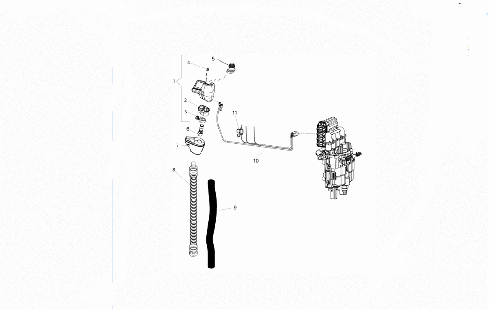 Схема запчастей Case IH L765 - (35.600.AQ[03]) - VAR - 713633016 - JOYSTICK ELECTRONIC CONTROL FOR MAXXUM 110, 115, 120, 125, 130, 140 W/ CCLS (35) - HYDRAULIC SYSTEMS