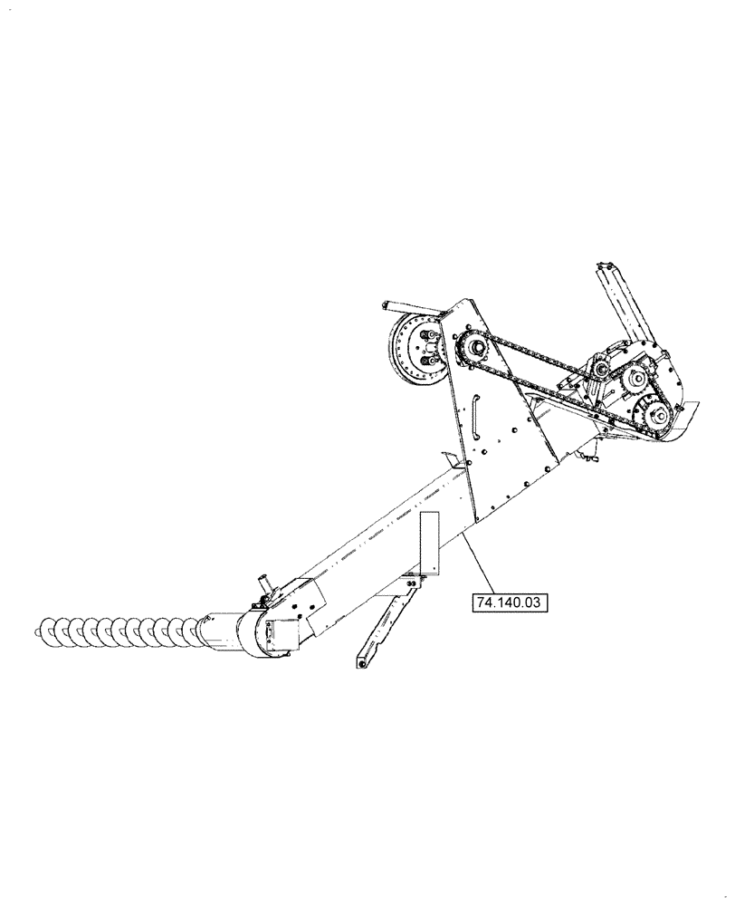 Схема запчастей Case IH 2588 - (00.000.74[02]) - PICTORIAL INDEX - CLEANING (00) - GENERAL & PICTORIAL INDEX