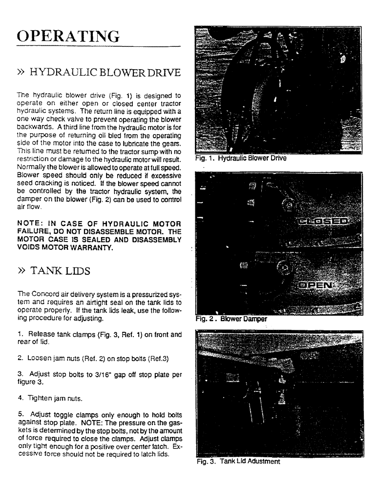 Схема запчастей Case IH 2501 - (01) - OPERATING 