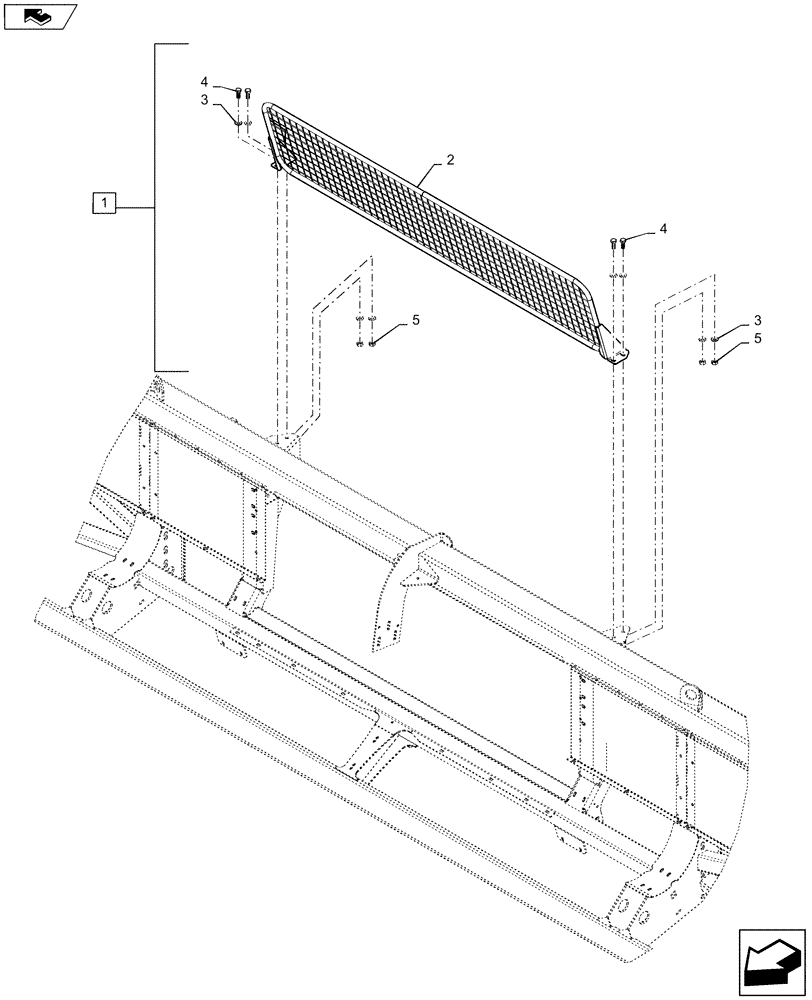 Схема запчастей Case IH 4406-30 - (88.090.01) - DIA, KIT, DUSTSCREEN (88) - ACCESSORIES