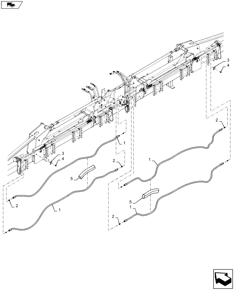 Схема запчастей Case IH 1235 - (35.745.AA[06]) - HYDRAULIC SEED DRIVE FOR 12 ROW 40" (35) - HYDRAULIC SYSTEMS
