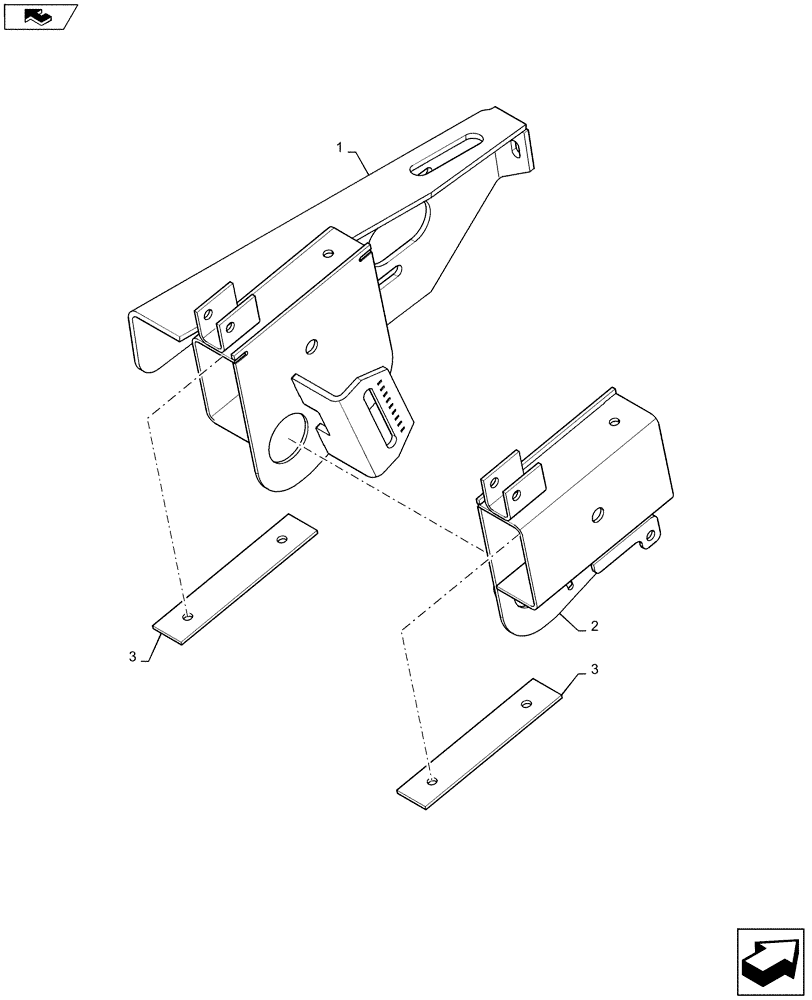 Схема запчастей Case IH 3020-35 - (58.101.02[02]) - REEL, ADAPTER, DD (58) - ATTACHMENTS/HEADERS
