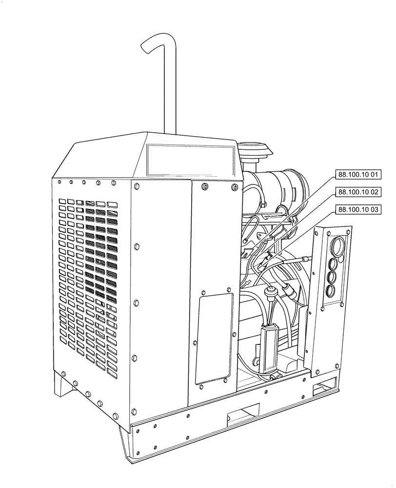 Схема запчастей Case IH RP110 - (00.000.88) - PICTORIAL INDEX - ACCESSORIES (00) - GENERAL & PICTORIAL INDEX