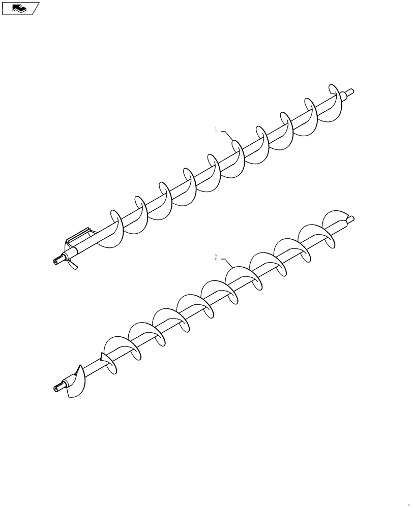 Схема запчастей Case IH 9230 - (80.150.12[01]) - AUGER ASSY, GRAIN TANK, HIGH CAPACITY (80) - CROP STORAGE/UNLOADING