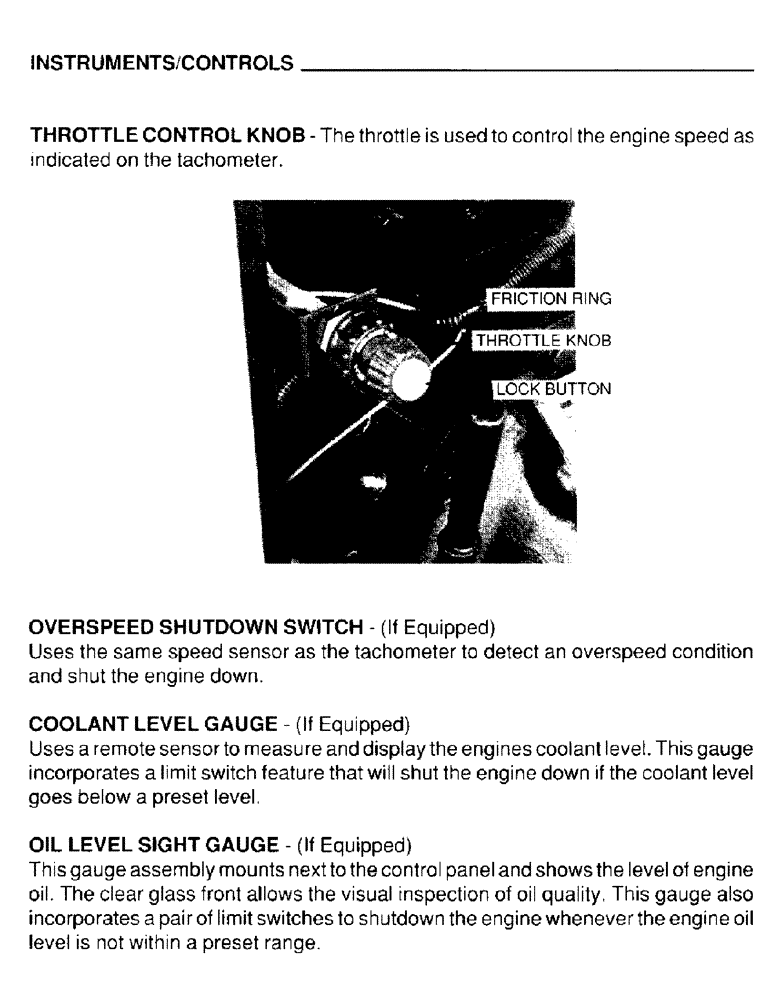 Схема запчастей Case IH 4390 - (012) - INSTRUMENTS, CONTROLS 