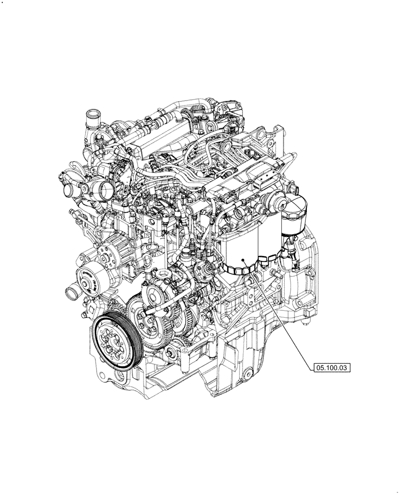 Схема запчастей Case IH F5DFL413H A015 - (00.000.05) - PICTORIAL INDEX - MACHINE COMPLATION AND EQUIPMENT (00) - GENERAL & PICTORIAL INDEX