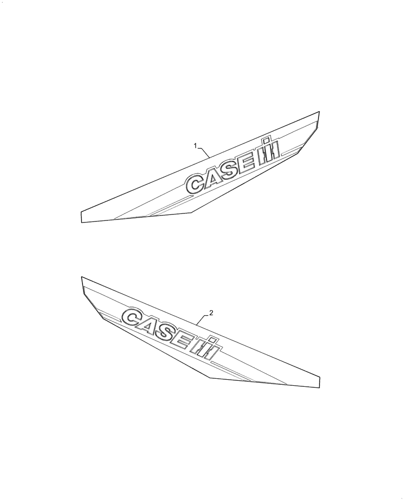 Схема запчастей Case IH DH303 - (90.108.AB) - DECALS, BRAND AND MODEL (90) - PLATFORM, CAB, BODYWORK AND DECALS