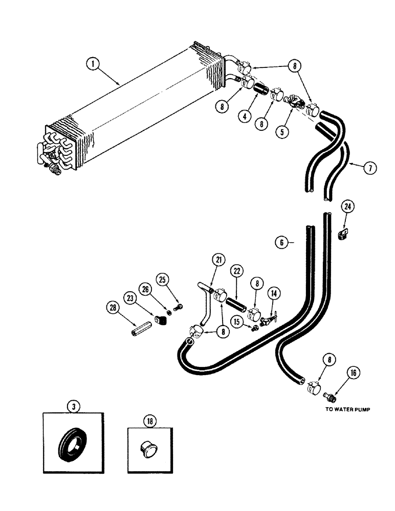 Схема запчастей Case IH 2394 - (9-132) - CAB, HEATER, CAB SERIAL NO. 12093701 AND AFTER, EUROPEAN CAB SERIAL NO. 12092344 AND AFTER (09) - CHASSIS/ATTACHMENTS
