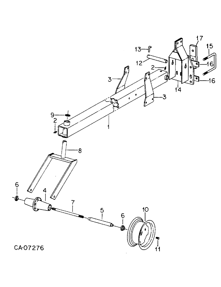 Схема запчастей Case IH 92 - (YB-29) - ASSIST WHEELS 