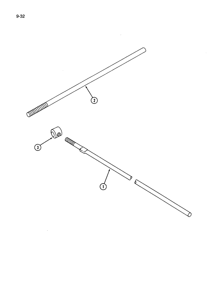 Схема запчастей Case IH 183 - (9-32) - DRIVING GUIDE 