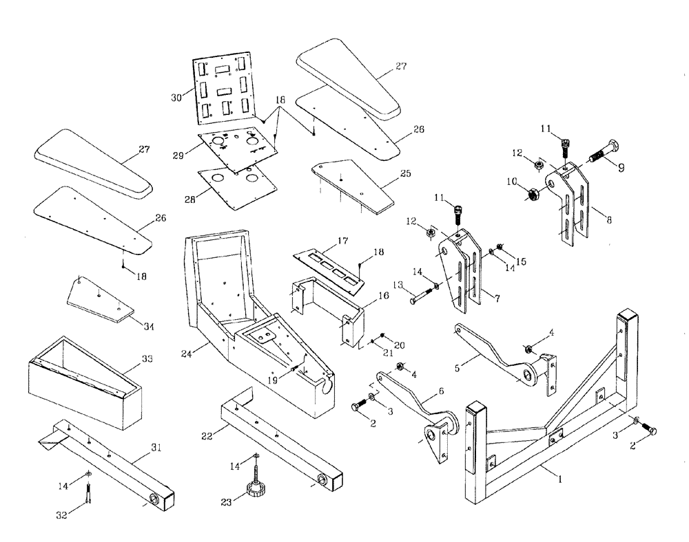 Схема запчастей Case IH 7700 - (A11[05]) - CABIN CONSOLE [ELECTRIC] Mainframe & Functioning Components