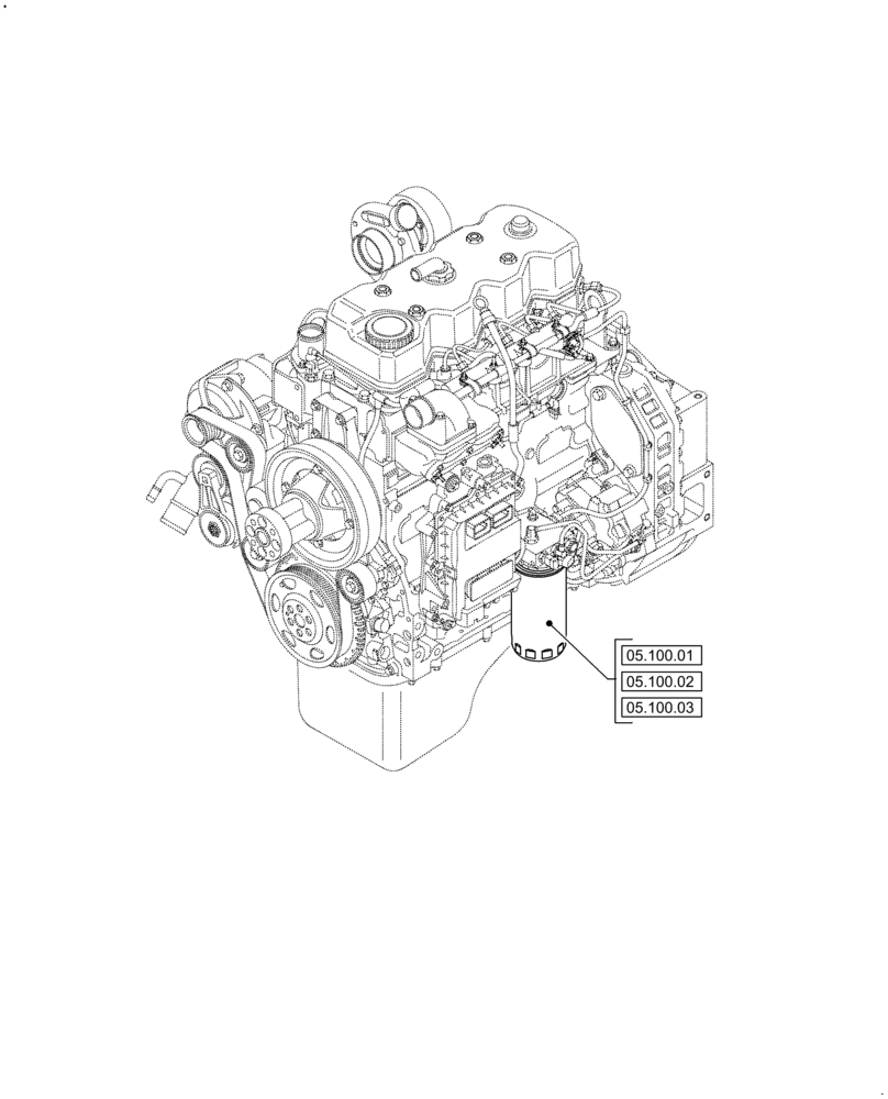 Схема запчастей Case IH F4HFE413C A002 - (05.000.00) - SECTION INDEX - MACHINE COMPLETION AND EQUIPMENT (05) - SERVICE & MAINTENANCE