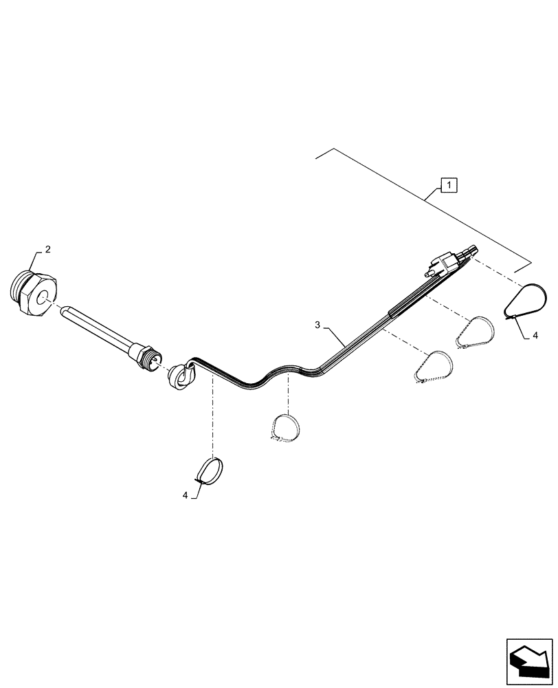 Схема запчастей Case IH QUADTRAC 620 - (21.118.AJ[01]) - VAR - 420814 - TRANSMISSION HEATER, 120V (21) - TRANSMISSION