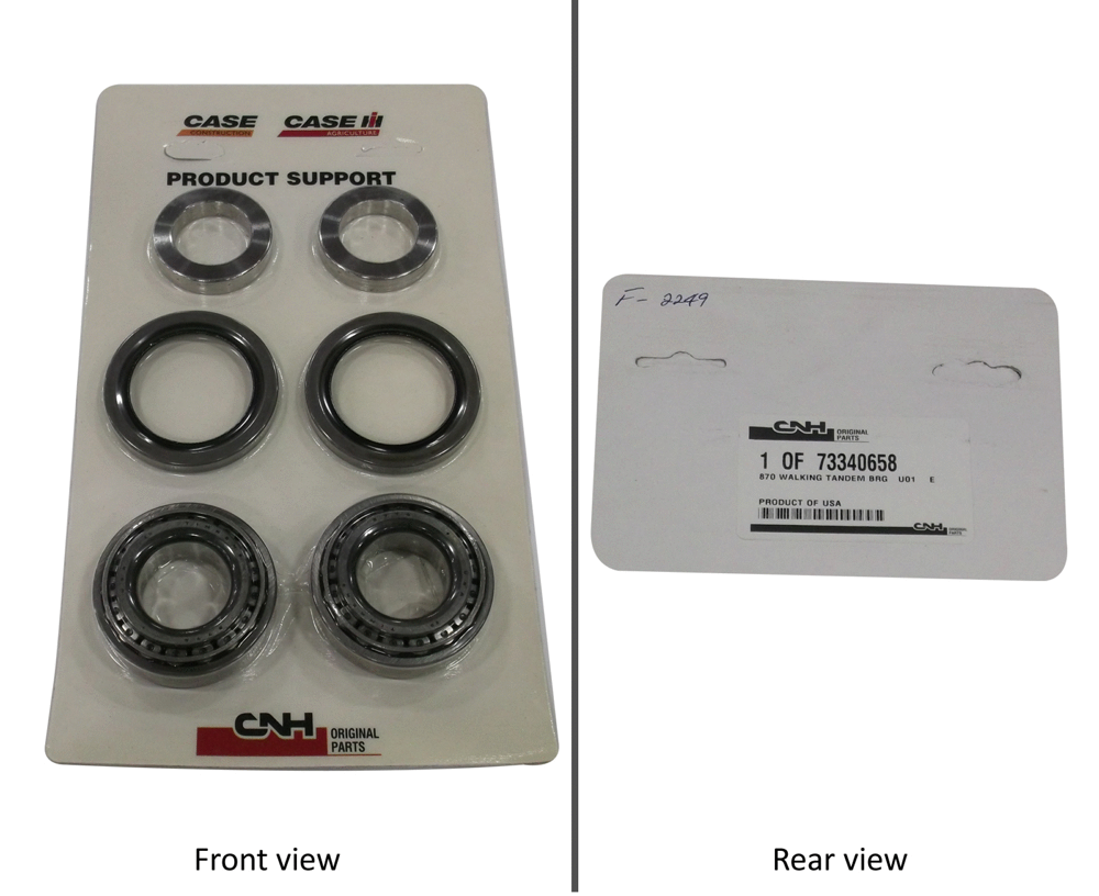 Схема запчастей Case IH 870 - (88.110.01[01]) - BEARING, KIT (88) - ACCESSORIES