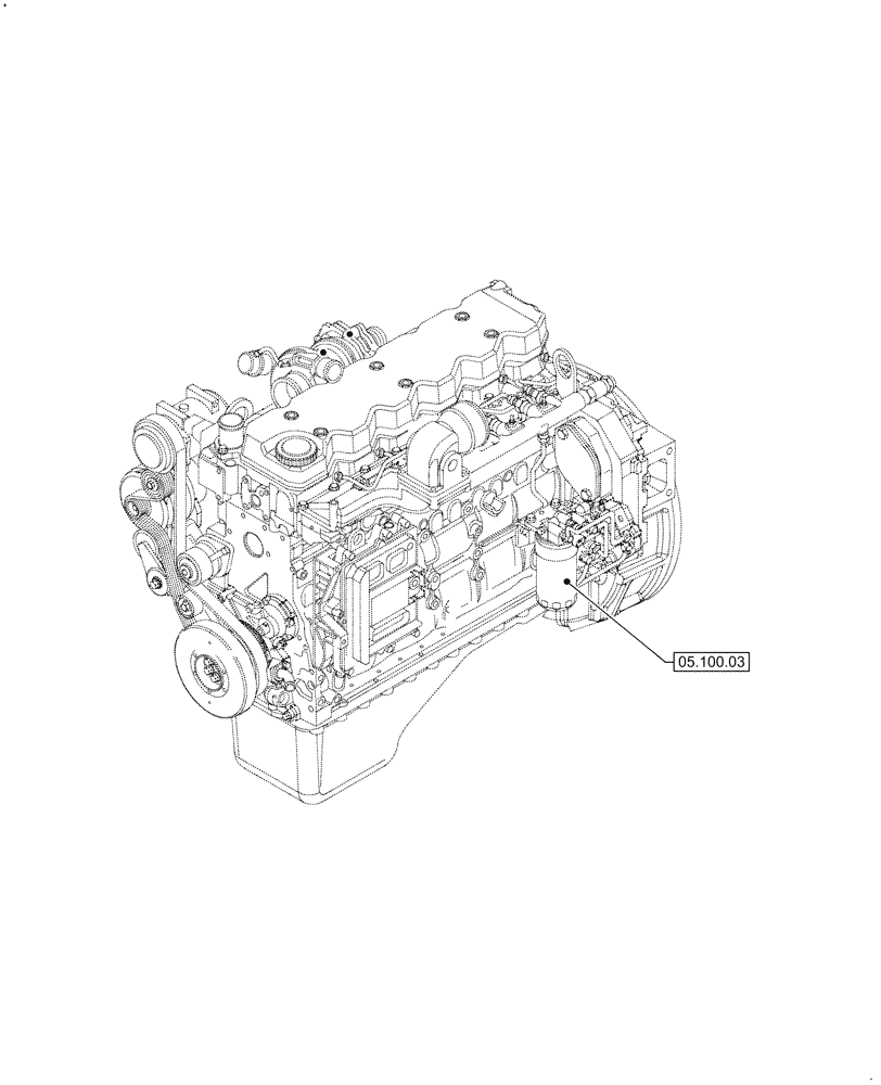 Схема запчастей Case IH F4DFE613J B006 - (05.000.00) - SECTION INDEX - MACHINE COMPLETION AND EQUIPMENT (05) - SERVICE & MAINTENANCE