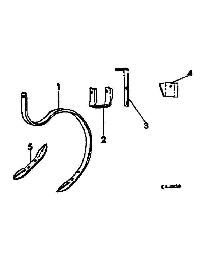 Схема запчастей Case IH 356 - (AU-06) - TEETH AND CLAMP 