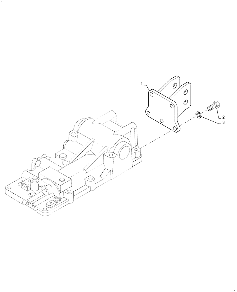 Схема запчастей Case IH FARMALL 30C - (37.120.AL[02]) - UPPER LINK BRACKET, FARMALL 30C, 35C (37) - HITCHES, DRAWBARS & IMPLEMENT COUPLINGS