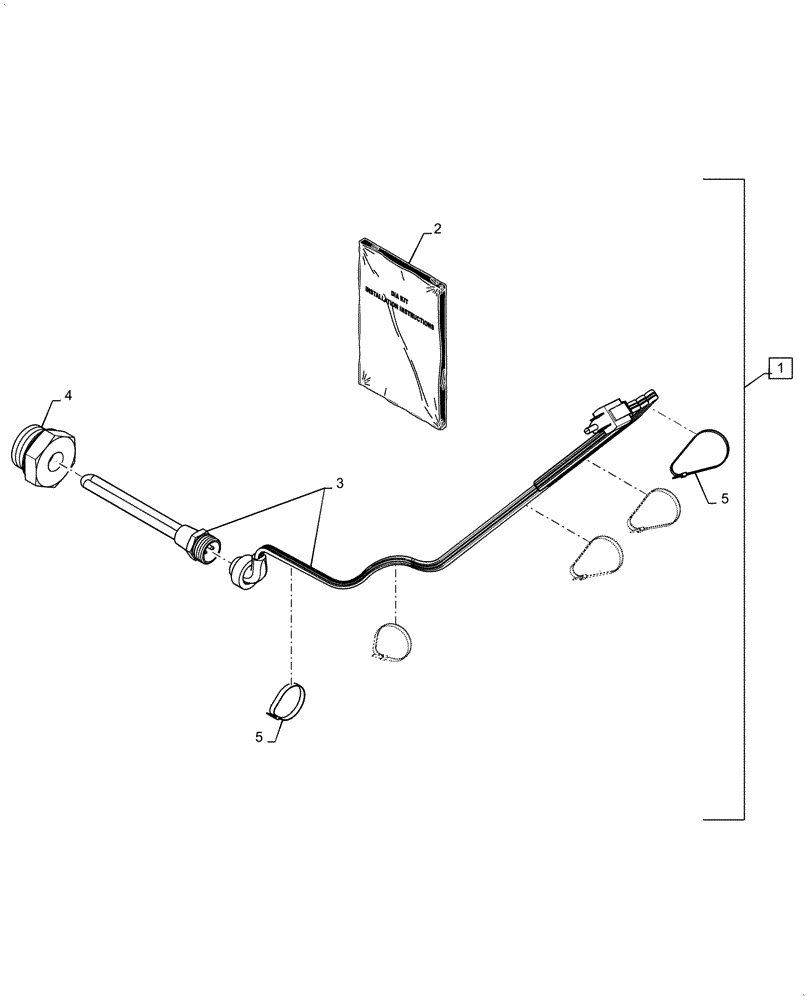 Схема запчастей Case IH QUADTRAC 500 - (88.100.21[01]) - DIA KIT, ADDITIONAL PRODUCTS, TRANSMISSION HEATER, 120V (88) - ACCESSORIES