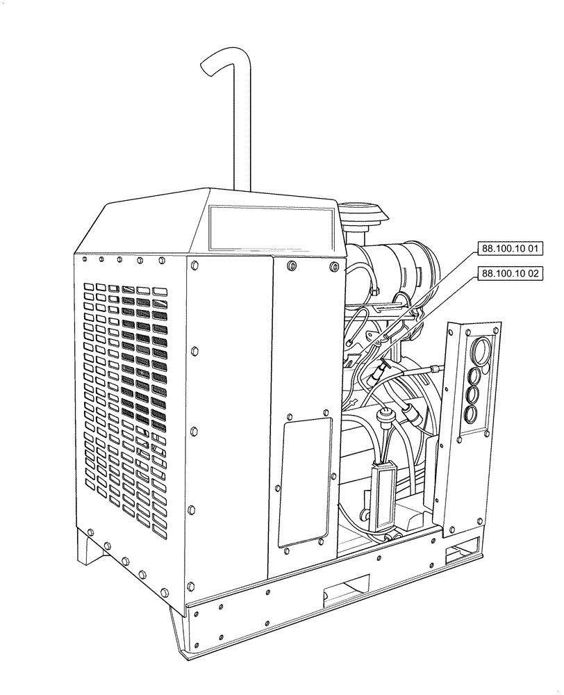 Схема запчастей Case IH RP135 - (00.000.88) - PICTORIAL INDEX - ACCESSORIES (00) - GENERAL & PICTORIAL INDEX