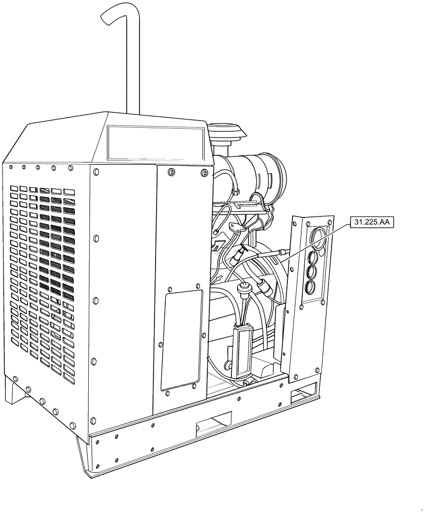 Схема запчастей Case IH RP135 - (00.000.31) - PICTORIAL INDEX - PTO CLUTCH (00) - GENERAL & PICTORIAL INDEX