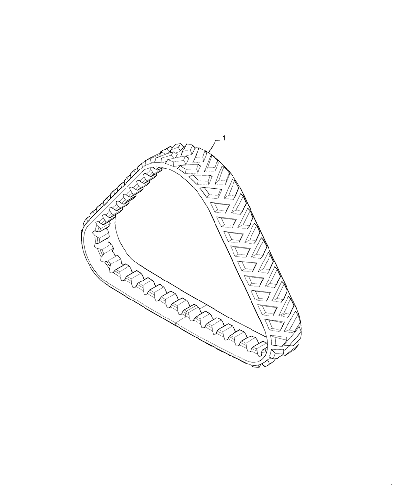 Схема запчастей Case IH QUADTRAC 500 - (48.100.AE) - TRACK (48) - TRACKS & TRACK SUSPENSION