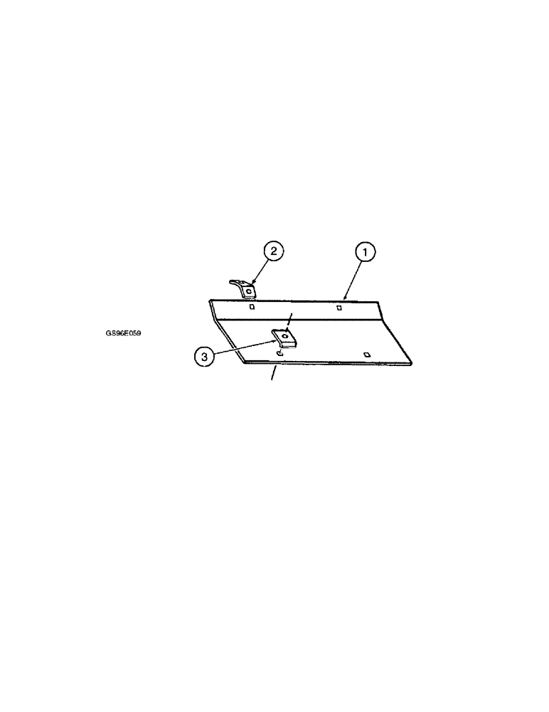 Схема запчастей Case IH INTERNATIONAL - (3-64[B]) - SKID SOLE (12) - MAIN FRAME