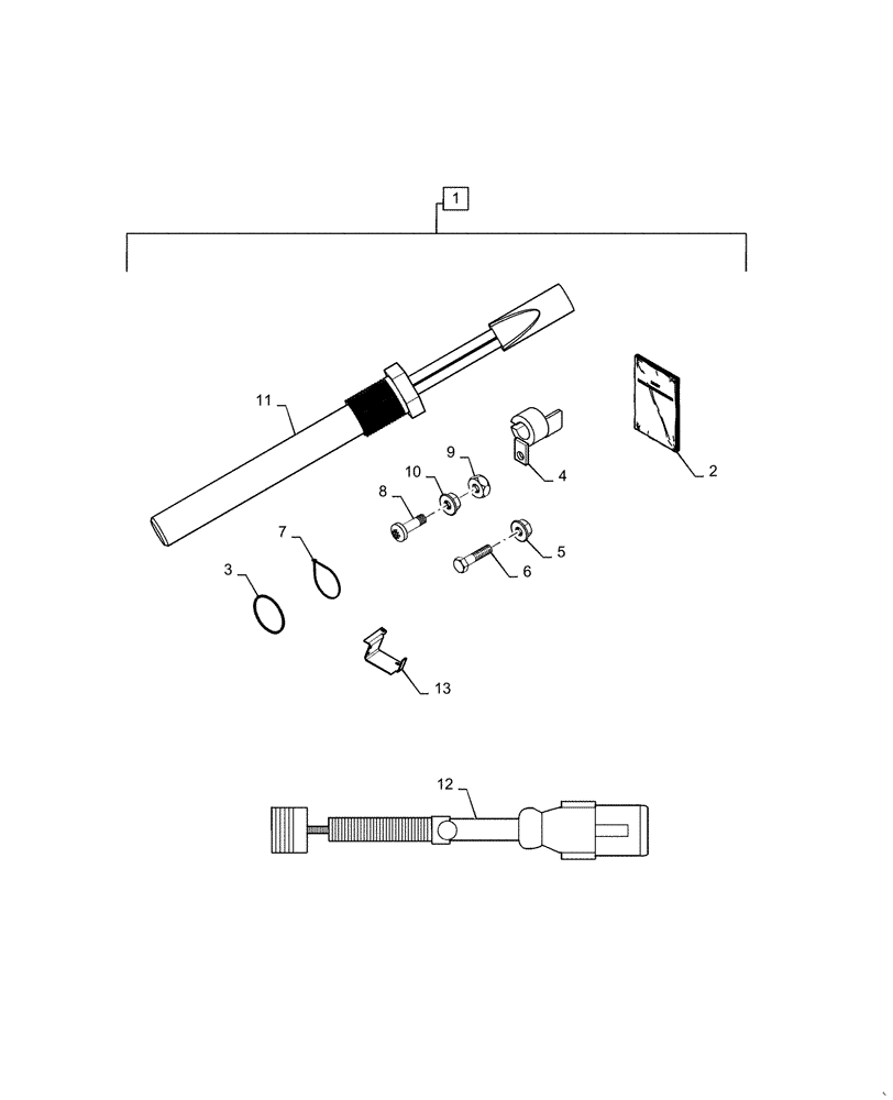 Схема запчастей Case IH MAGNUM 220 - (88.100.55[11]) - DIA KIT, TRACTOR, COLD START TRANS KIT (88) - ACCESSORIES