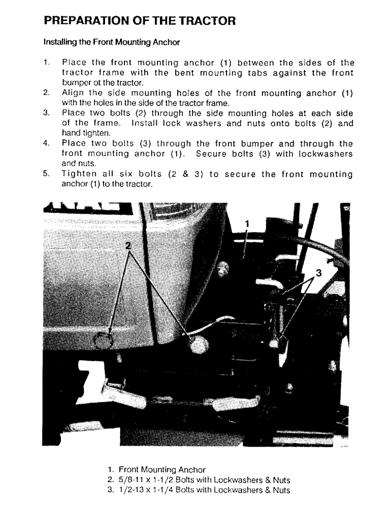 Схема запчастей Case IH ST148 - (05) - PREPARATION OF THE TRACTOR 