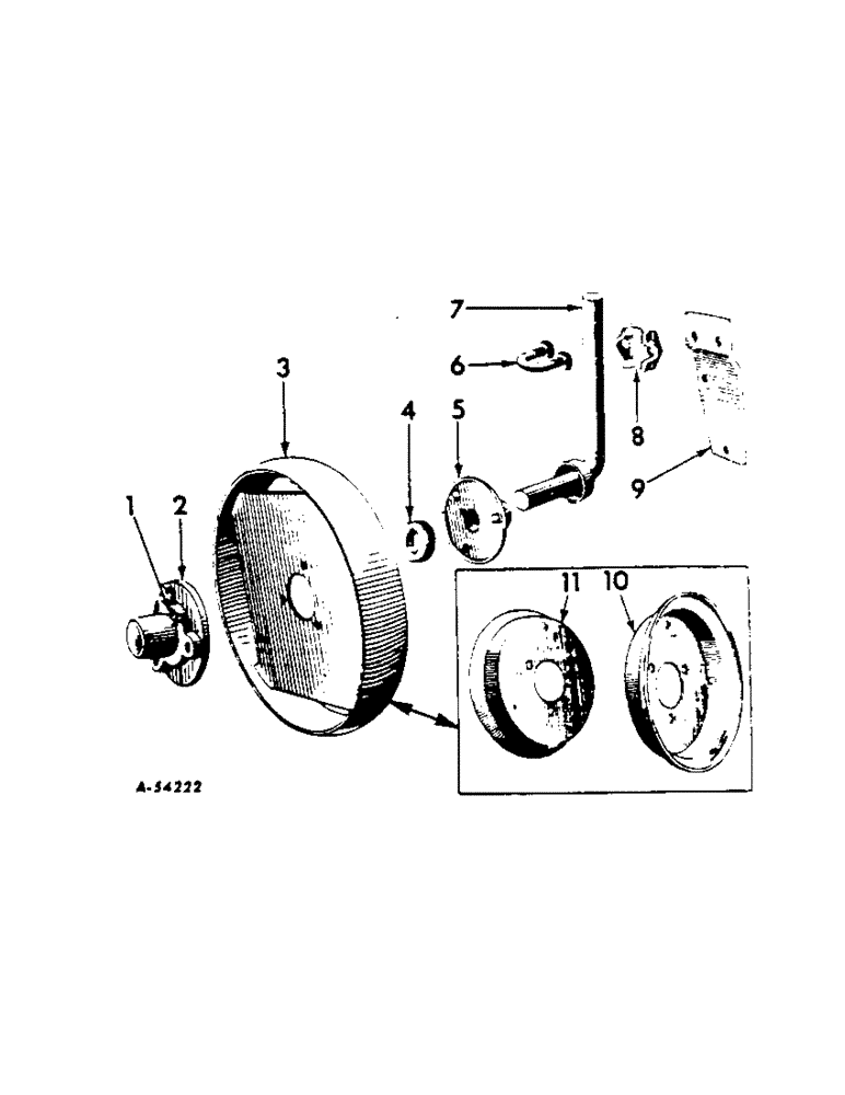 Схема запчастей Case IH 295 - (S-07[A]) - GAUGE WHEELS 