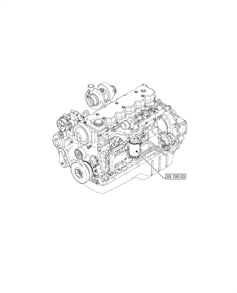 Схема запчастей Case IH F4HE9687T J104 - (05.000.00) - PICTORIAL INDEX - MACHINE COMPLATION AND EQUIPMENT (05) - SERVICE & MAINTENANCE