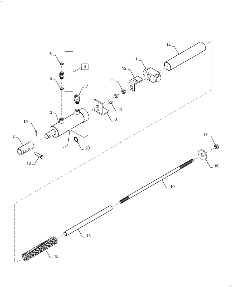 Схема запчастей Case IH AF4088 - (14.100.AR[01]) - PTO, SEPARATOR, DRIVE (14) - MAIN GEARBOX & DRIVE