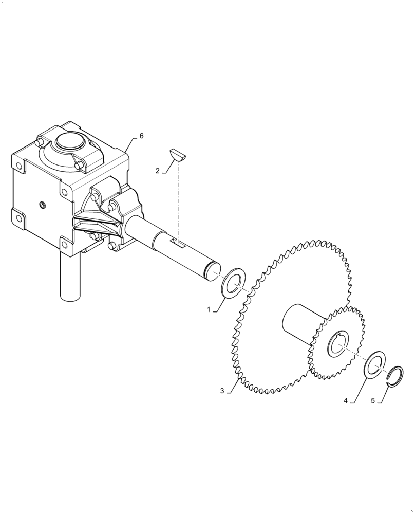 Схема запчастей Case IH AF4088 - (80.180.AR[01]) - GEARBOX, LOWER UNLOADER (80) - CROP STORAGE/UNLOADING