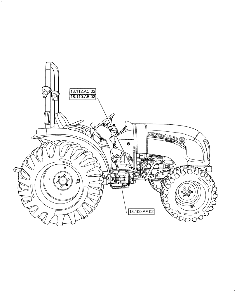 Схема запчастей Case IH FARMALL 50C - (18.000.00[02]) - SECTION INDEX - CLUTCH, FARMALL 40C, 50C (18) - CLUTCH