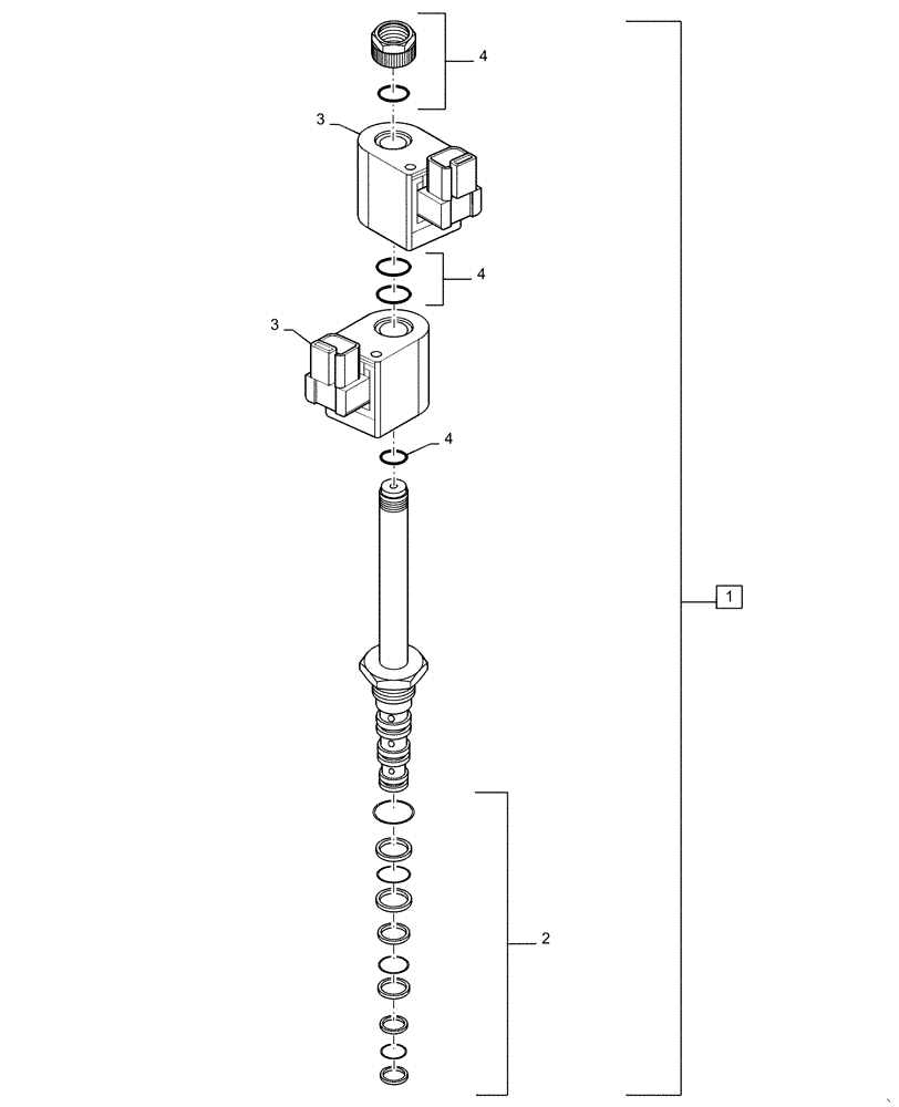 Схема запчастей Case IH PATRIOT 3240 - (35.310.AA[04]) - BOOM FOLD SOLENOID (35) - HYDRAULIC SYSTEMS