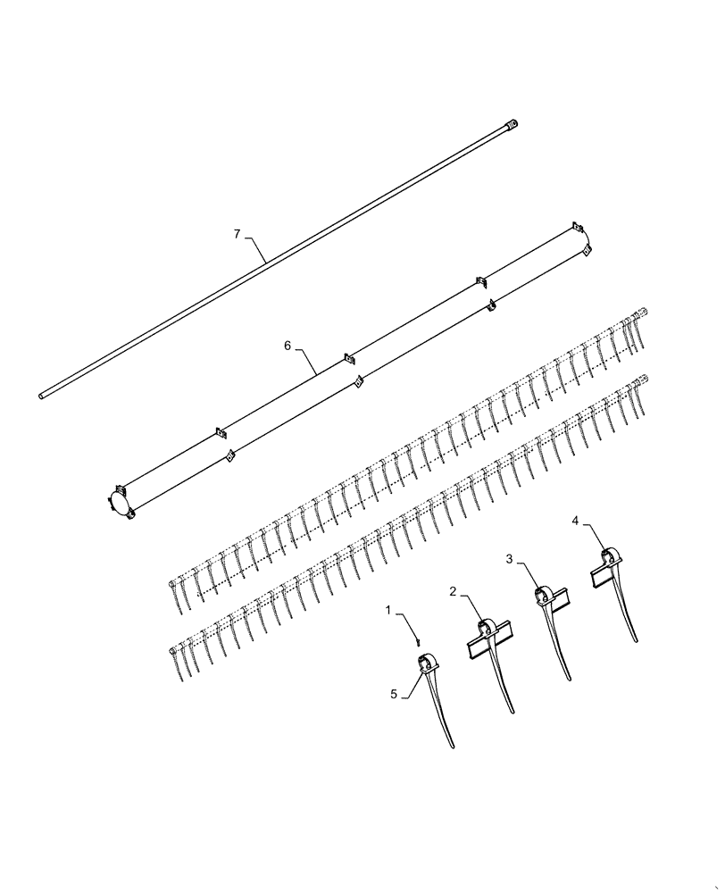 Схема запчастей Case IH DH363 - (58.101.AF[03]) - REEL, BUNDLE, HCC 36FT, SPLIT, RH (58) - ATTACHMENTS/HEADERS