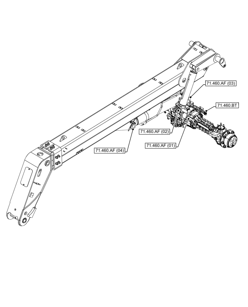 Схема запчастей Case IH FARMLIFT 632 - (71.000.00) - SECTION INDEX - LUBRICATION (71) - LUBRICATION SYSTEM