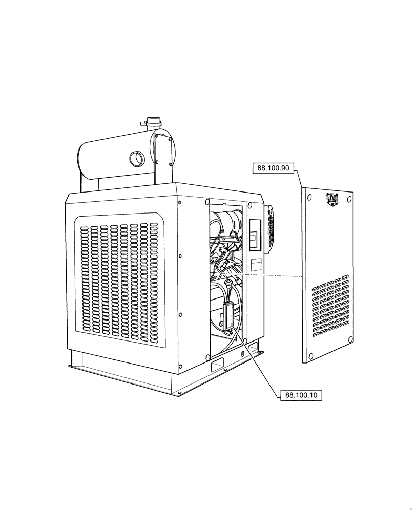 Схема запчастей Case IH 100A - (88.000.00) - SECTION INDEX - ACCESSORIES (88) - ACCESSORIES