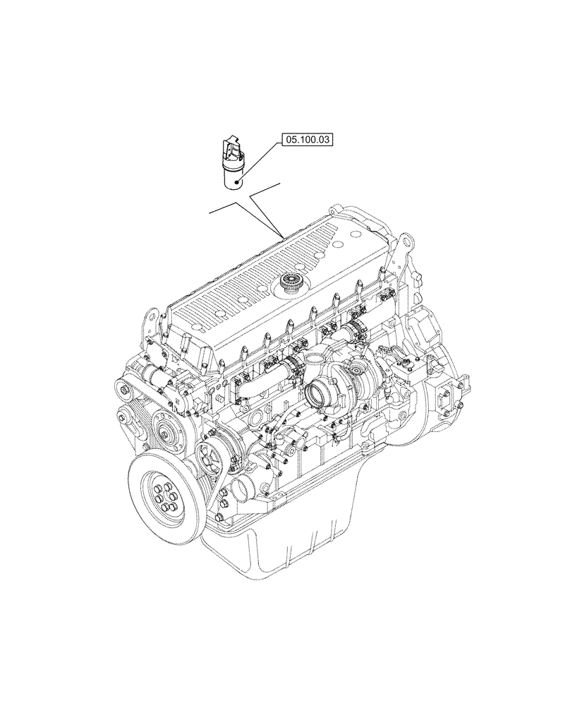 Схема запчастей Case IH F3JFA613D E001 - (05.000.00) - SECTION INDEX - MACHINE COMPLATION AND EQUIPMENT (05) - SERVICE & MAINTENANCE