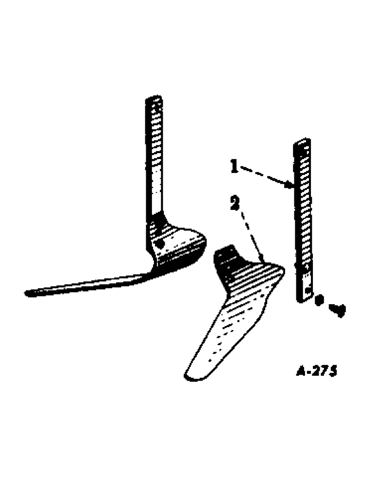 Схема запчастей Case IH 1269 - (AL-12) - KNIFE WEEDERS 