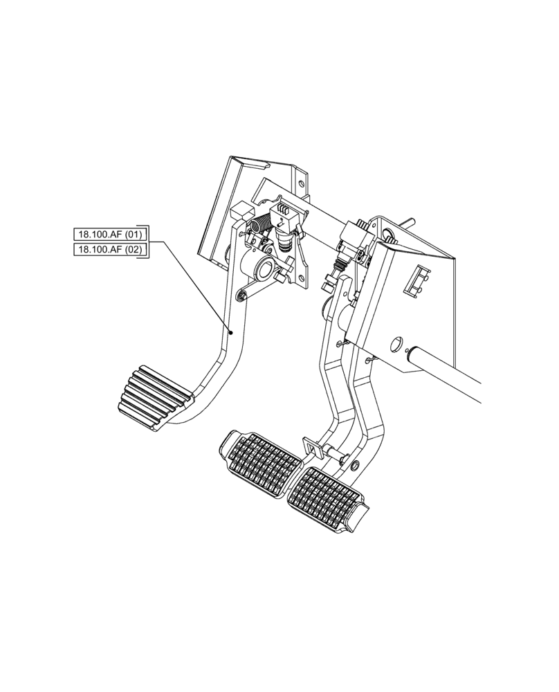 Схема запчастей Case IH PUMA 150 - (00.000.18) - PICTORIAL INDEX - CLUTCH (00) - GENERAL & PICTORIAL INDEX