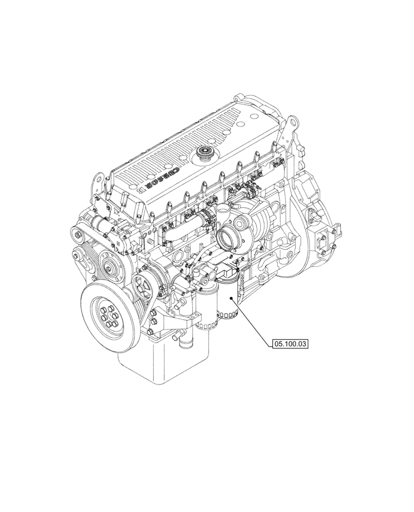 Схема запчастей Case IH F3HFE613 B003 - (00.000.05) - PICTORIAL INDEX - MACHINE COMPLATION AND EQUIPMENT (00) - GENERAL & PICTORIAL INDEX