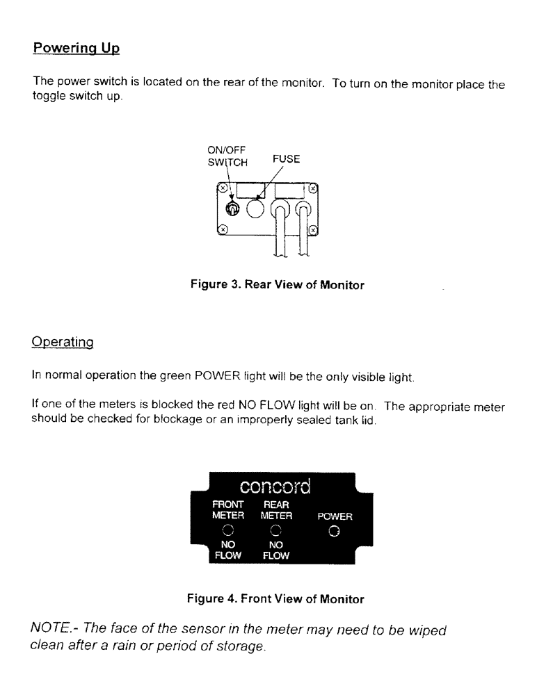 Схема запчастей Case IH 2000 - (C18) - POWERING UP/OPERATING 