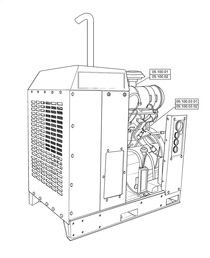 Схема запчастей Case IH RPZ145 - (05.000.00) - SECTION INDEX - MACHINE COMPLATION AND EQUIPMENT (05) - SERVICE & MAINTENANCE