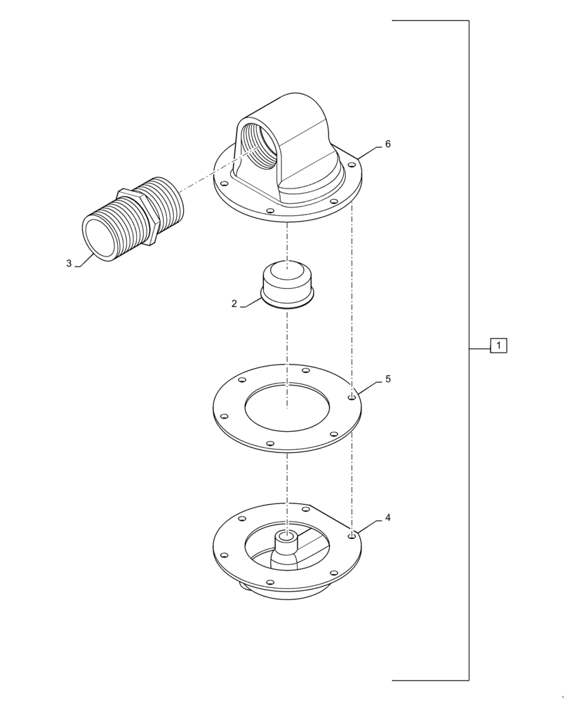 Схема запчастей Case IH PATRIOT 3340 - (78.120.AB[02]) - FOAM MARKER MIXING CHAMBER (78) - SPRAYING