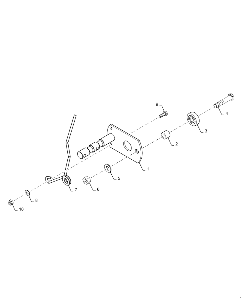 Схема запчастей Case IH 3162 - (60.105.02[01]) - CRANK, ASSY, PLASTIC TINE, RH (60) - PRODUCT FEEDING