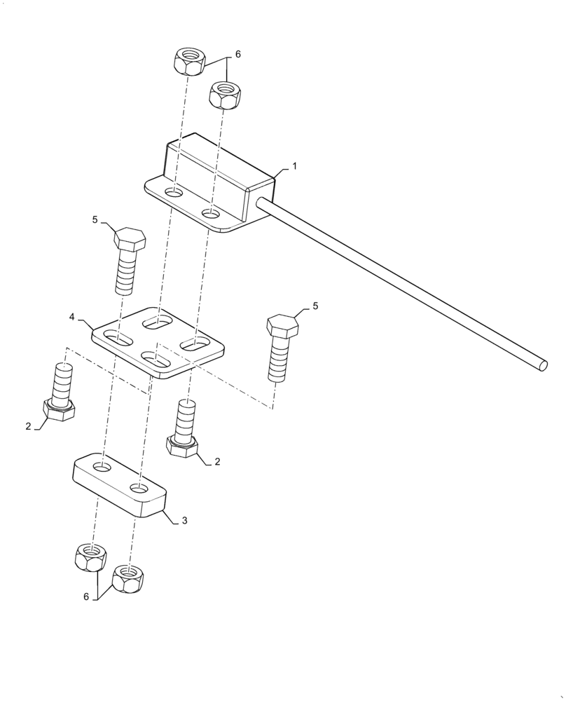 Схема запчастей Case IH PATRIOT 3340 - (55.515.AQ[02]) - AUTOBOOM BOOM POSITION SENSOR (55) - ELECTRICAL SYSTEMS