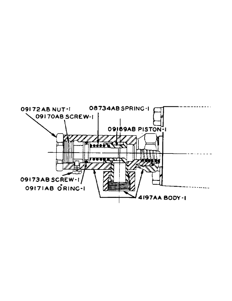 Схема запчастей Case IH DV-SERIES - (158) - HYDRAULIC CONTROL UNIT, CYLINDER SPEED REGULATOR (08) - HYDRAULICS