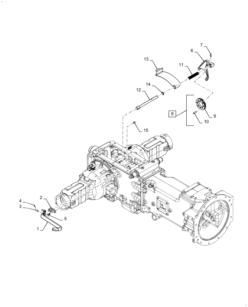 Схема запчастей Case IH FARMALL 50A - (27.106.AC[02]) - DIFFERENTIAL GEAR (27) - REAR AXLE SYSTEM
