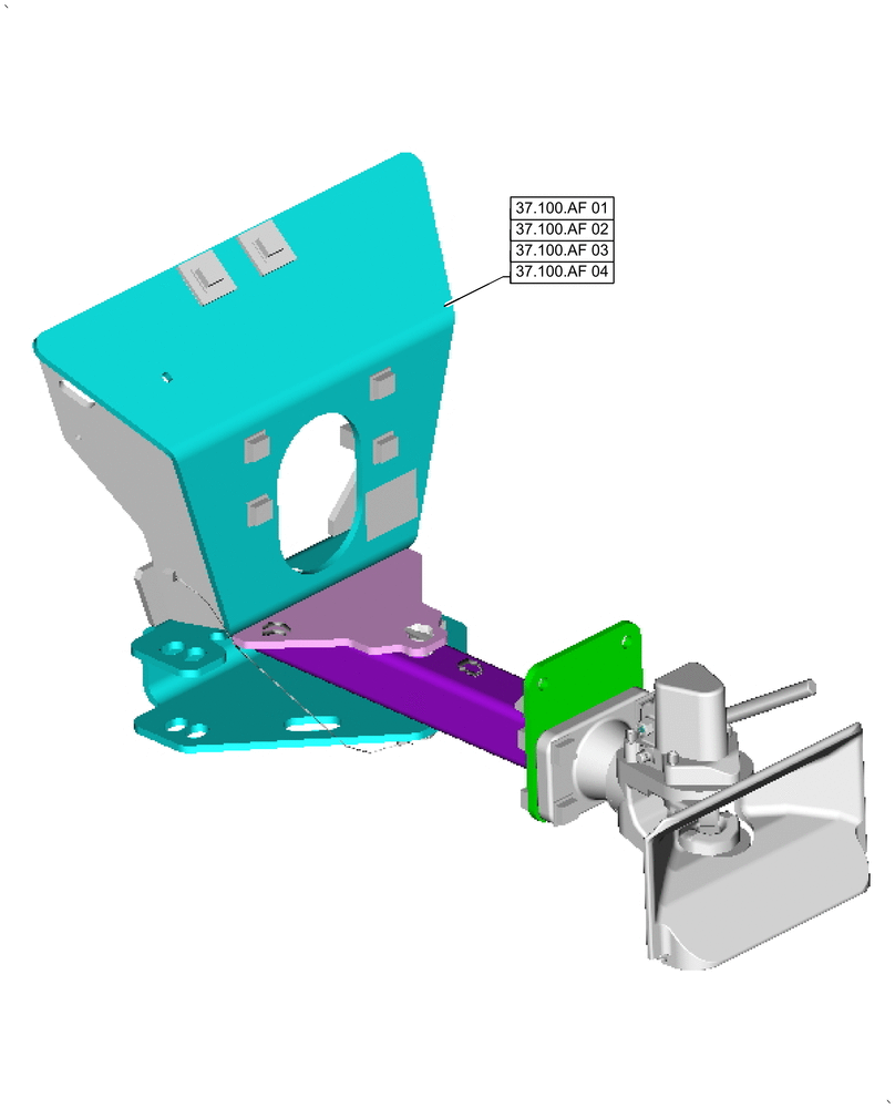 Схема запчастей Case IH 8240 - (37.000.00) - SECTION INDEX - HITCHES, DRAWBARS AND IMPLEMENT COUPLINGS (37) - HITCHES, DRAWBARS & IMPLEMENT COUPLINGS